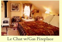 Le Chat w/Gas Fireplace